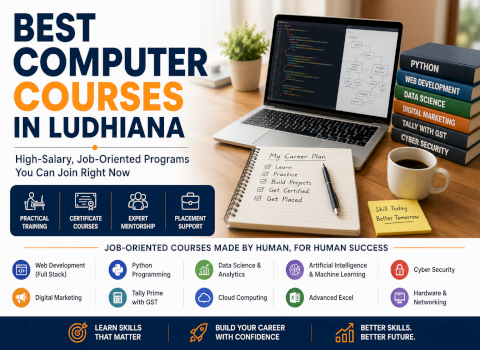 Best Computer Courses in Ludhiana &mdash; High-Salary, Job-Oriented Programs